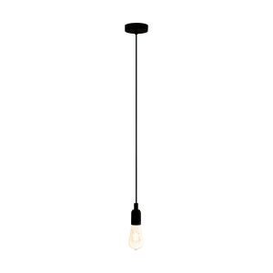 Adri 1 Light Black Pendant Light