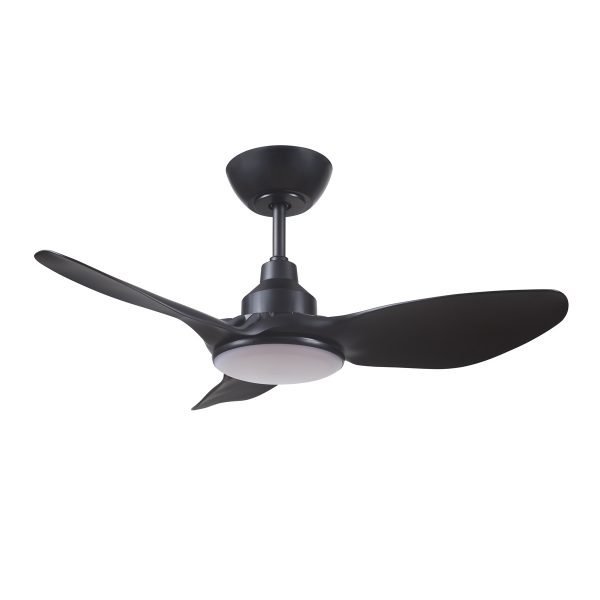 Ventair Skyfan 36" (900mm) Black DC Ceiling Fan with 20W LED Tri Colour Light & Remote