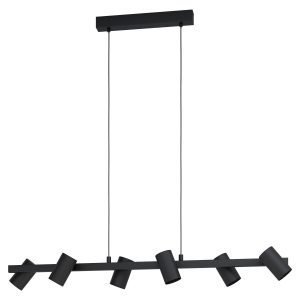 Gatuela 6 Light Black Pendant Light