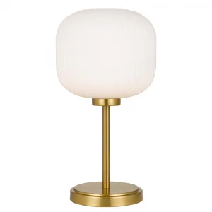 Bobo 1 Light Table Lamp in Antique Gold