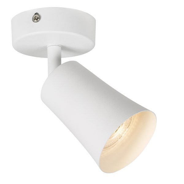 Alvey GU10 1 Light Spot Light in White