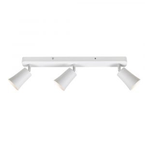 Alvey GU10 3 Light Spot Light in White