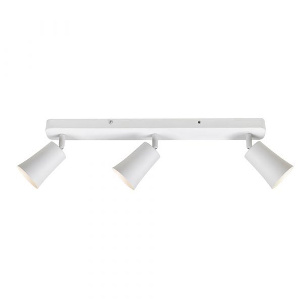 Alvey GU10 3 Light Spot Light in White