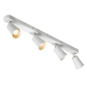 Alvey GU10 4 Light Spot Light in White