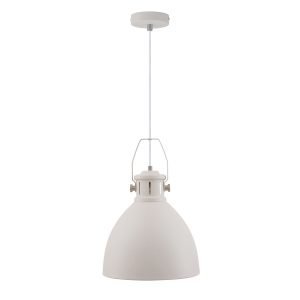 Fabrica 305mm 1 Light Pendant in White