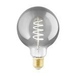 G95 Filament Decorative Black Transparent 4W LED Globe