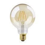 Vintage Style G95 Decorative 4W Warm White Step-Dim LED Globe