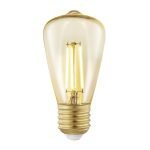 Vintage Style ST48 Decorative 4W Warm White Step-Dim LED Globe