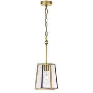 Cantena 150mm IP43 Antique Brass Exterior Pendant Light