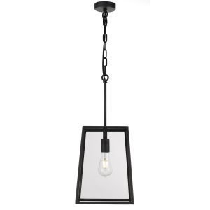 Cantena 250mm IP43 Black Exterior Pendant Light