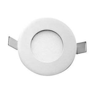 Stow 3 Watt White LED Round Step Light