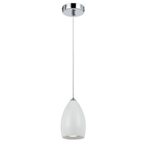 Tolosa 1 Light Pendant Light in White