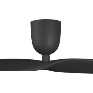 Aeratron AE2 43" 2 Blade Black DC Ceiling Fan with Remote