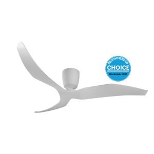 Aeratron FR3 60" 3 Blade DC Ceiling Fan with Remote in White