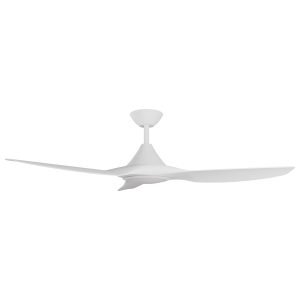 Calibo Smart CloudFan ABS DC Ceiling Cloud Fan with 20W CCT LED Light and Remote in White